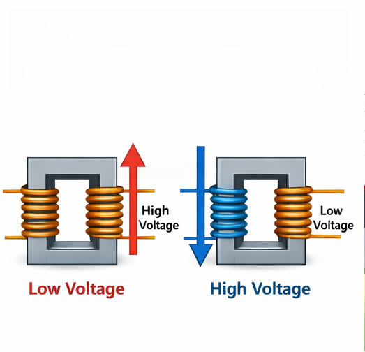 Transformador elevador