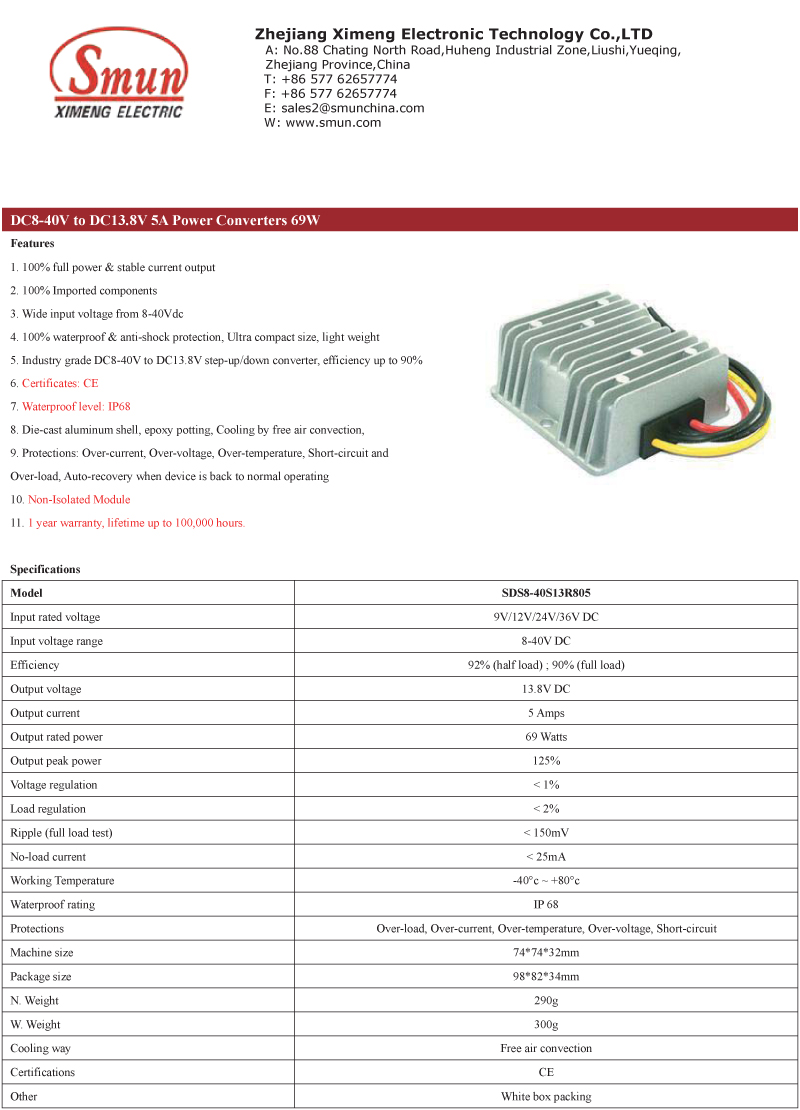 SDS8-40S13R805
