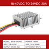 Convertidor de coche Boost Buck DC-DC no aislado de salida única de 9-40V a 24V 2-30A
