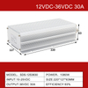 12V a 36V 1A a 30A IP68 Convertidor elevador de potencia para automóvil DC-DC no aislado