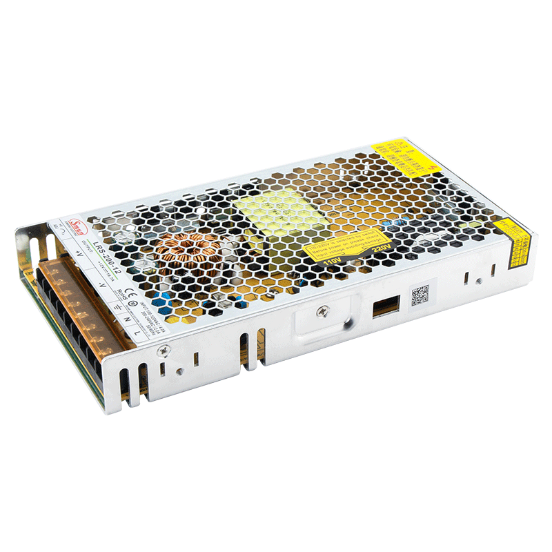 Fuente de alimentación de transformador LED LRS-200-12 200W 12VDC