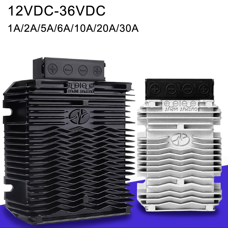 12V a 36V 1A a 30A IP68 Convertidor elevador de potencia para automóvil DC-DC no aislado