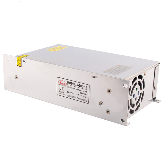 Fuente de alimentación conmutada cerrada S-600 de 600 W para bomba solar