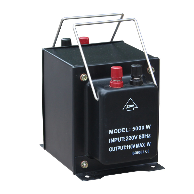 Transformador reductor y elevador serie TC de 100 W a 3000 W, 110 V/220 V