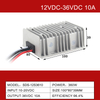 12V a 36V 1A a 30A IP68 Convertidor elevador de potencia para automóvil DC-DC no aislado