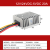 12V/24VDC a 5VDC 3A a 60A Convertidor DC-DC Buck IP68 impermeable no aislado 