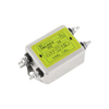 Conexión de perno monofásico CA 220V purificación EMI CW4-3A/6A/10A/20A/30A/40A-S Filtro de potencia