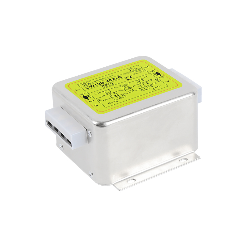 Conexión del bloque de terminales Filtro EMI monofásico y trifásico 10A/20A/30A