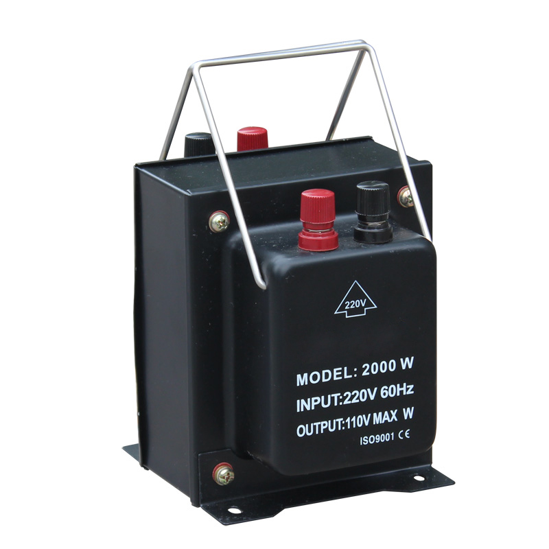 Transformador reductor y elevador serie TC de 100 W a 3000 W, 110 V/220 V