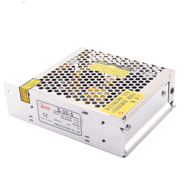 Fuente de alimentación conmutada universal S-35 35W para audio para automóvil