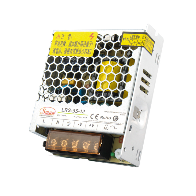 Fuente de alimentación conmutada cerrada LRS-35