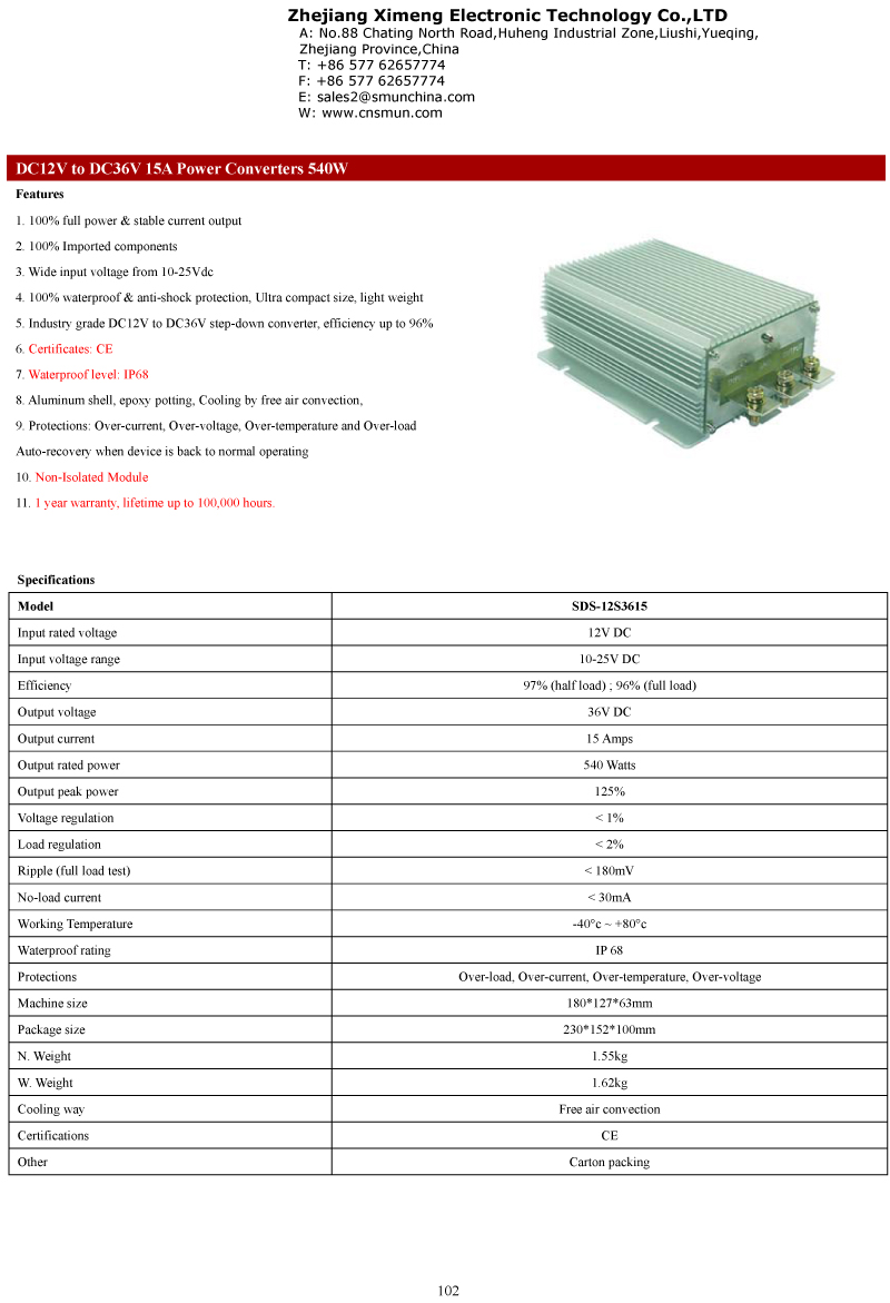 SDS-12S3615
