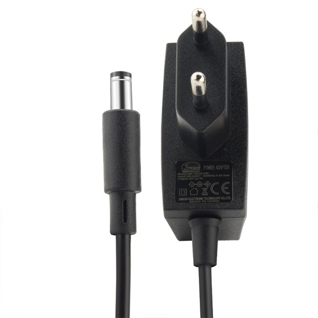 Adaptador de corriente tipo pared de 12W 12V 1A