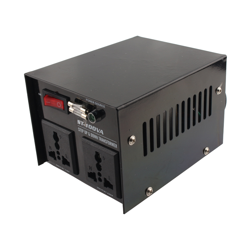 Transformador reductor ST-100 100VA 110V a 220V