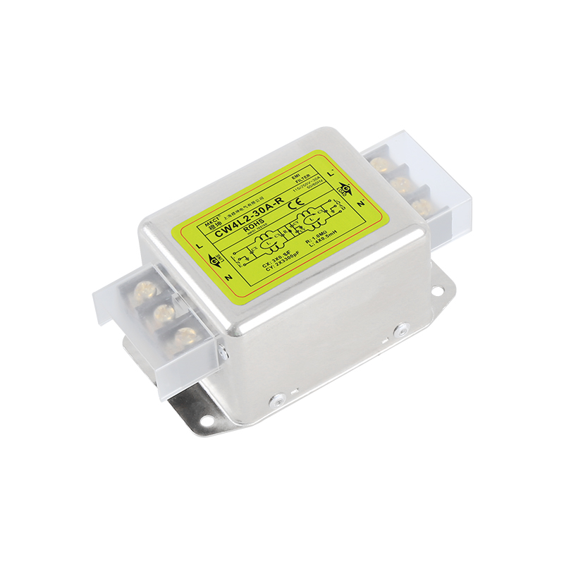 Conexión del bloque de terminales Filtro EMI monofásico y trifásico 10A/20A/30A