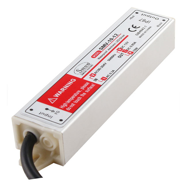 Controlador LED de salida de voltaje constante SMV-10 10W 12V/15V/24V