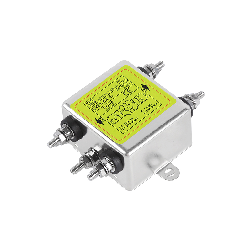 Filtro EMI trifásico: filtro antiinterferencias de 380 VCA para equipos industriales