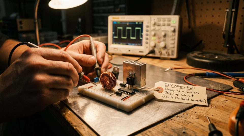 Alternativa de bricolaje: dise&ntilde;o de un circuito elevador personalizado