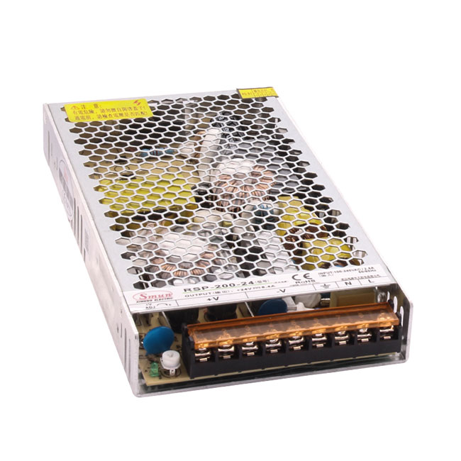 ¿Cómo se planifica la cantidad mínima de pedido y el plazo de entrega para la fuente de alimentación PFC de 200 W?