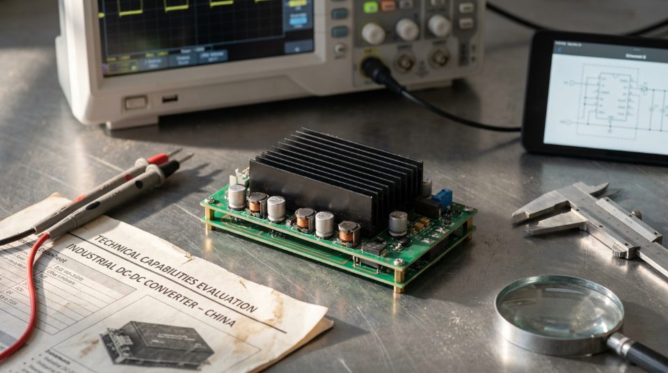 Evaluaci&oacute;n de las capacidades t&eacute;cnicas de un fabricante de convertidores CC-CC industriales en China