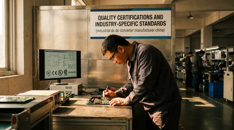 Certificaciones de calidad y est&aacute;ndares espec&iacute;ficos de la industria